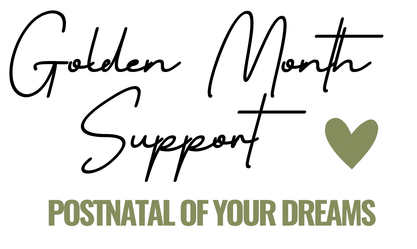 Golden month doula support package